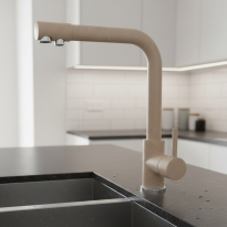 Baterie elegance 3 căi bej